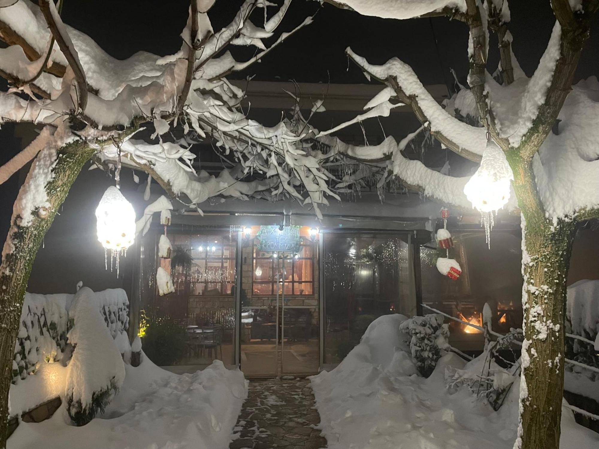 Archontiko Tou Krommyda Eláti Exterior foto